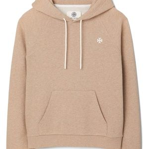 Tory Burch Raglan French Terry Hoodie Size Small